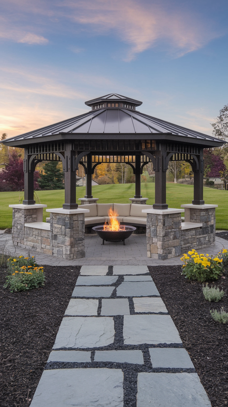 21 Gazebo Ideas to Transform Your Backyard into an Outdoor Oasis
