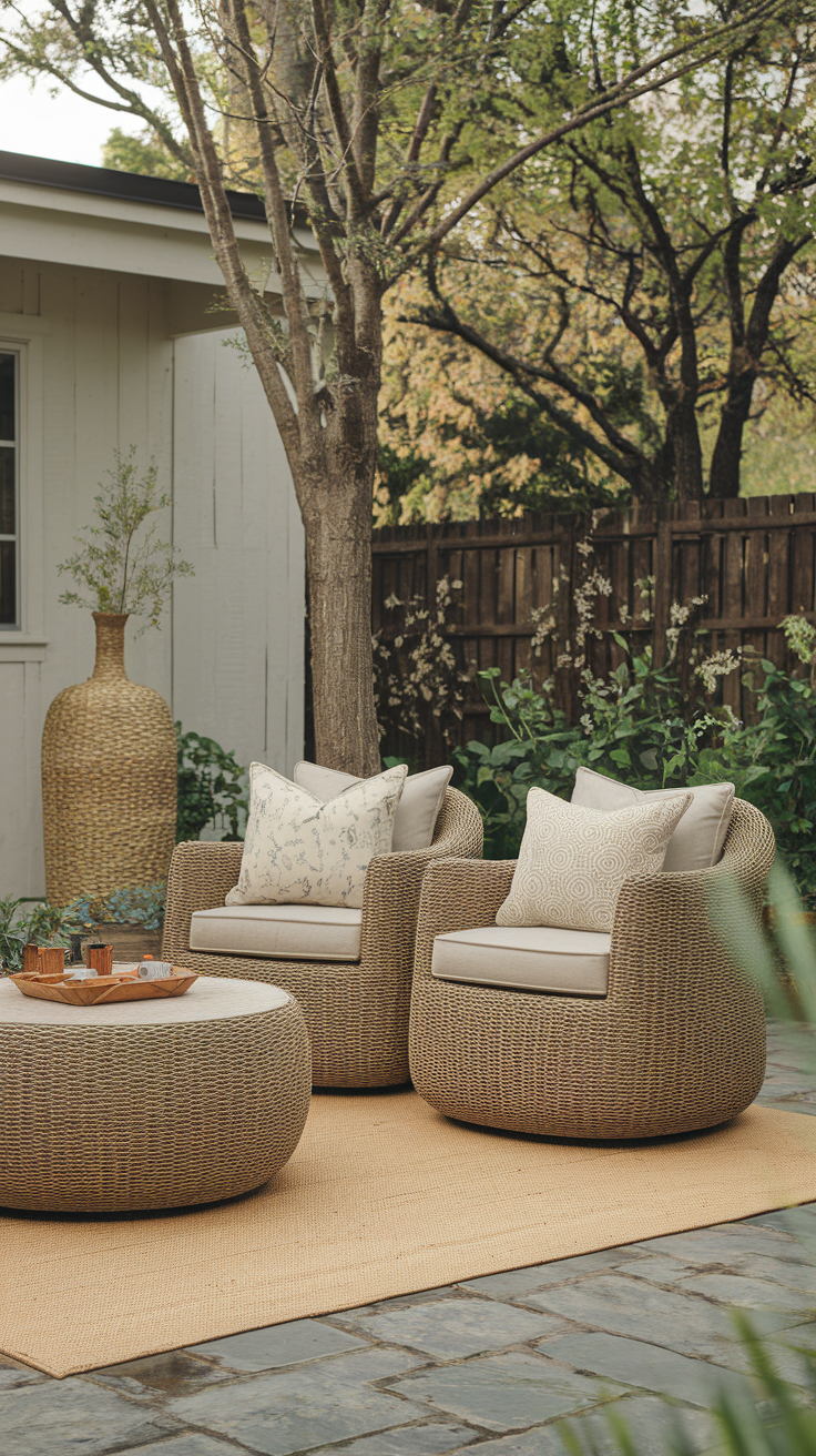 20 Outdoor Chairs Ideas to Transform Your Patio and Backyard Space