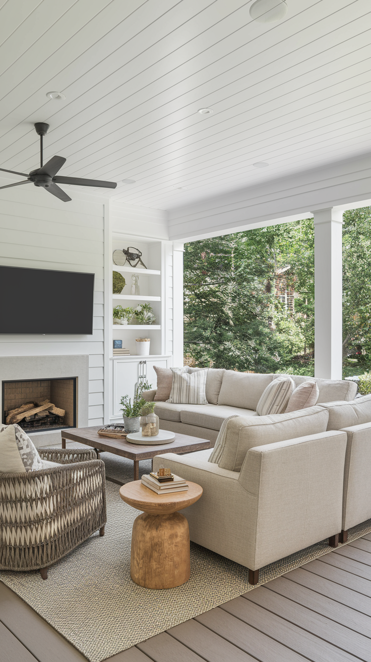 20 Indoor-Outdoor Living Room Ideas for a Seamless & Modern Space