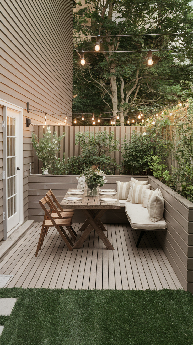 20 Tiny - Small Backyard Inspiration Ideas for a Budget-Friendly and Stylish Outdoor Space