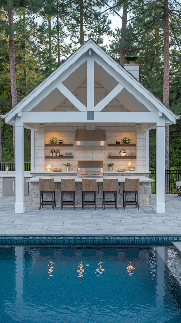 21 Pool Pavilion Ideas for Stylish Outdoor Living – Modern, Simple & Functional Designs