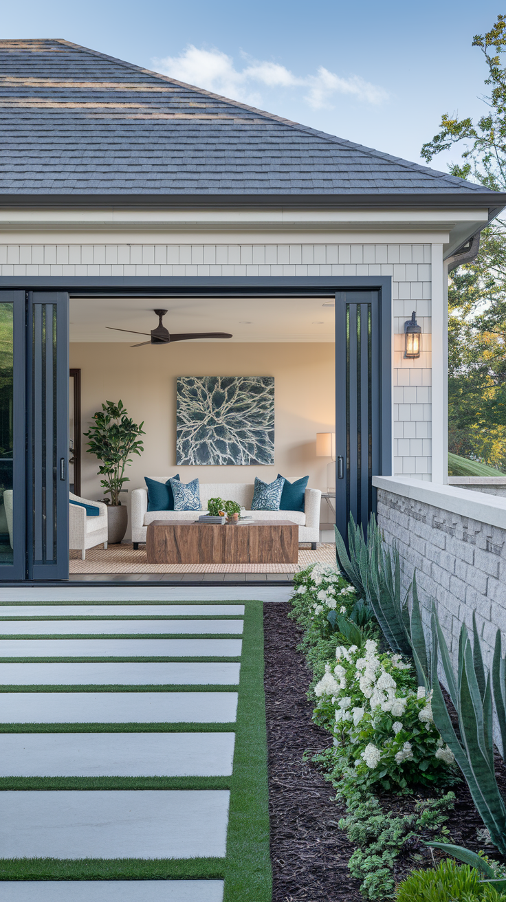 20 Indoor-Outdoor Living Room Ideas for a Seamless & Modern Space