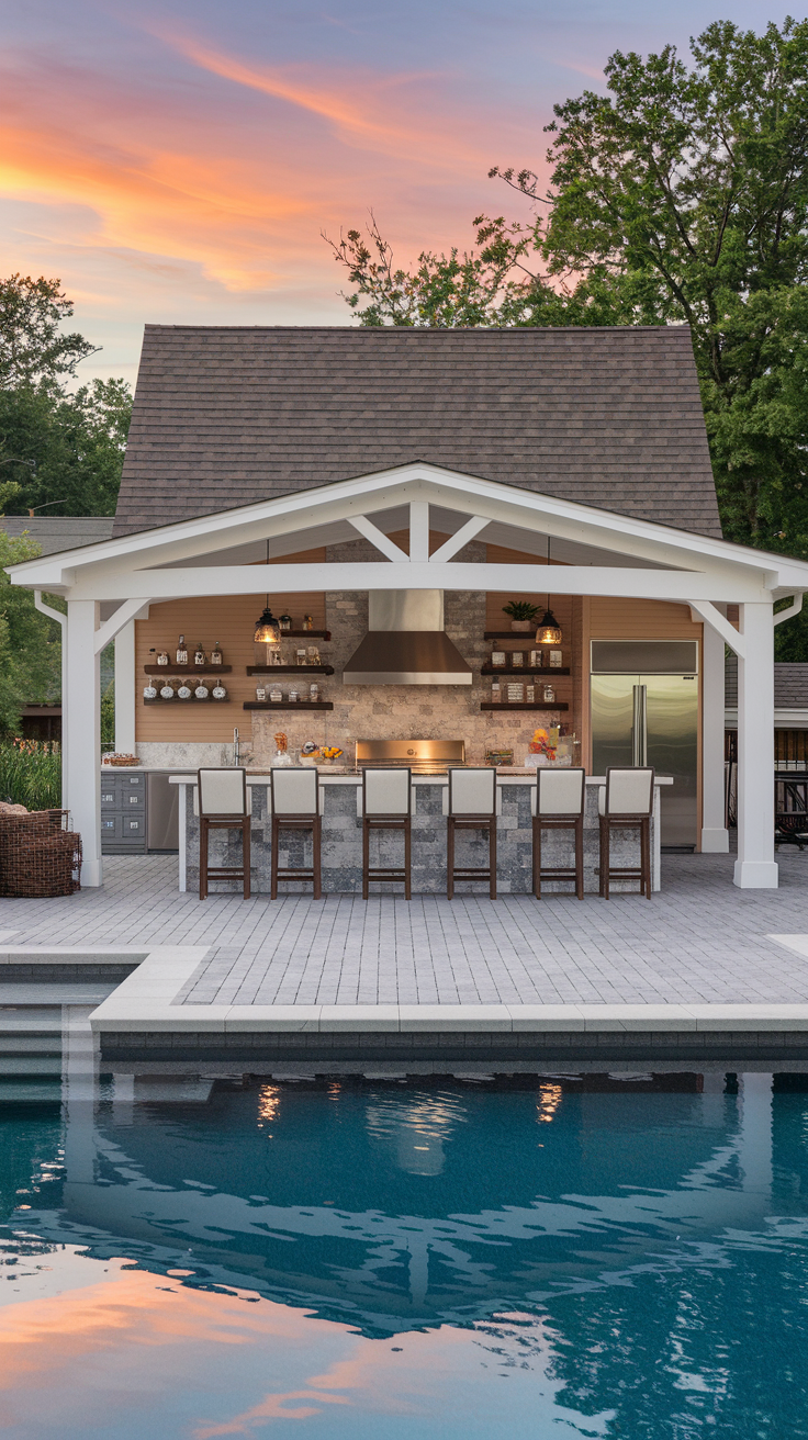 21 Pool Pavilion Ideas for Stylish Outdoor Living – Modern, Simple & Functional Designs