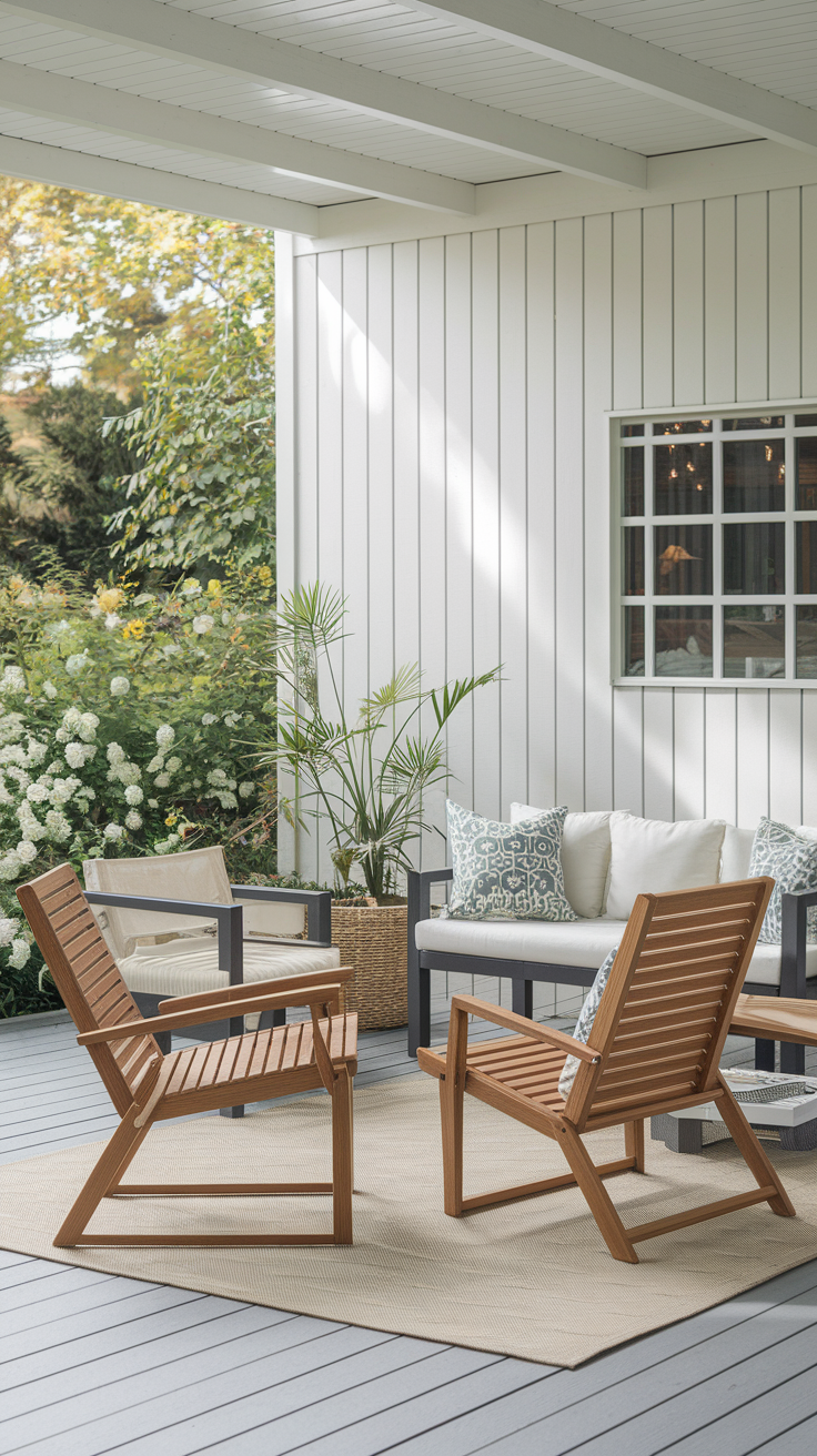 20 Outdoor Chairs Ideas to Transform Your Patio and Backyard Space