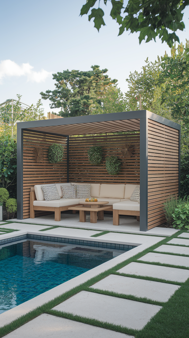 21 Pool Pavilion Ideas for Stylish Outdoor Living – Modern, Simple & Functional Designs