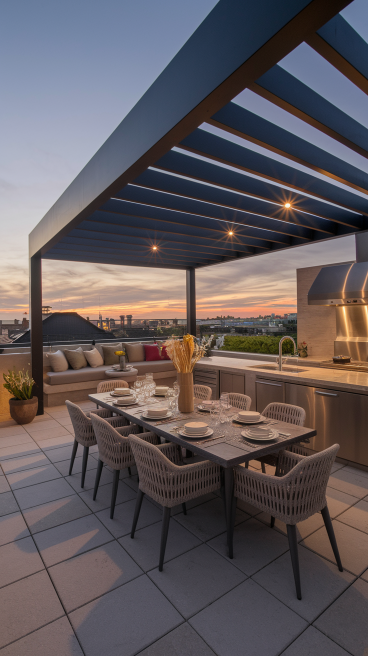 20 Rooftop Terrace Design Ideas for Stylish Outdoor Living and Roof Gardens