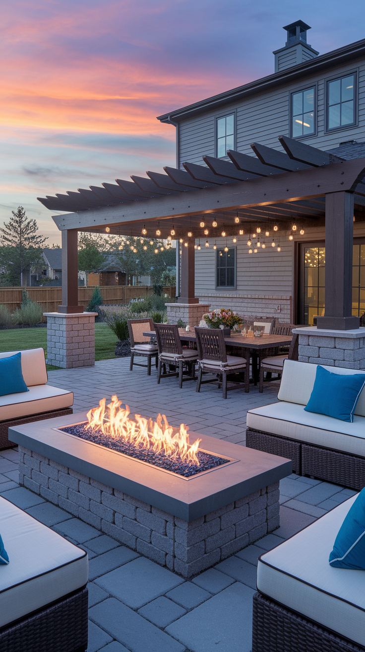 21 Outdoor Firepits Area Ideas for a Cozy and Stylish Backyard Setup