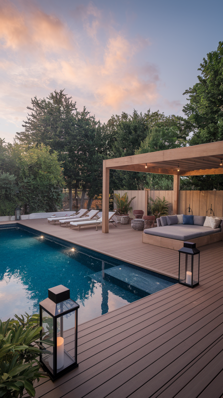 20 Backyard Deck Ideas – Budget-Friendly, DIY, Modern & Poolside Designs