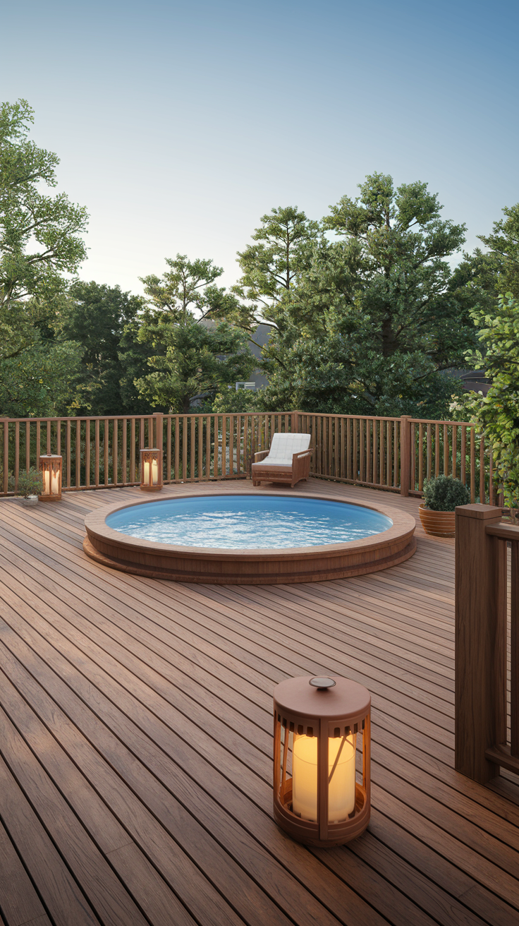 21 Deck Ideas for Above Ground Pools – Stylish, Functional & Budget-Friendly Designs