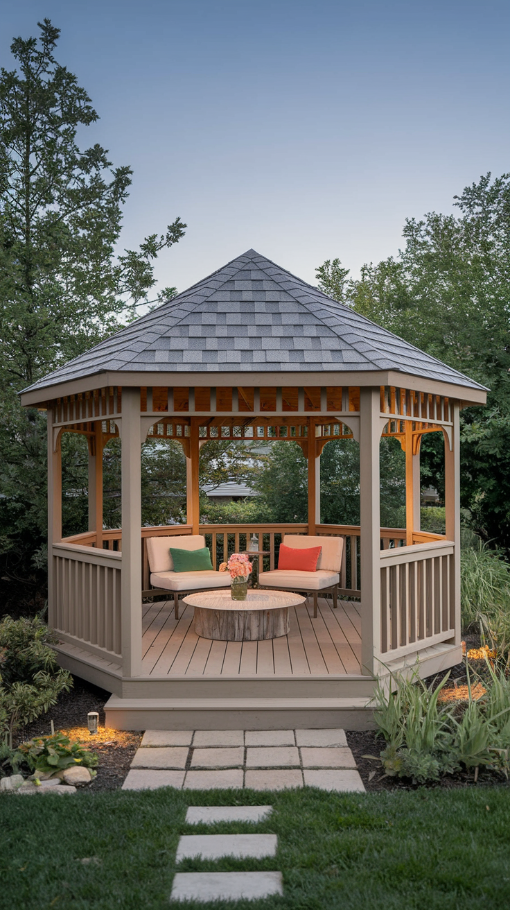 21 Gazebo Ideas to Transform Your Backyard into an Outdoor Oasis