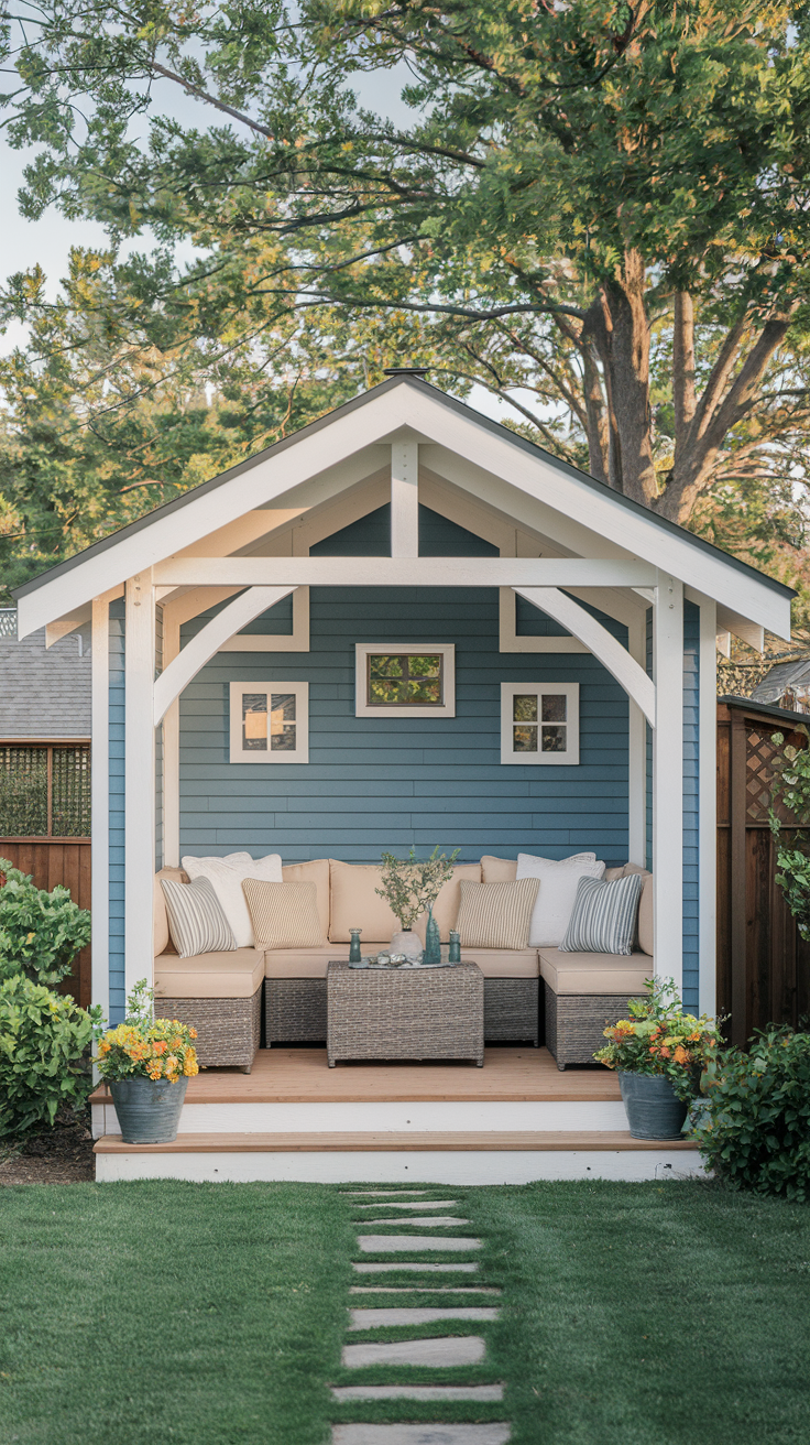 20 Outdoor Pavilion Ideas to Transform Your Backyards | Rustic, Modern & DIY Designs