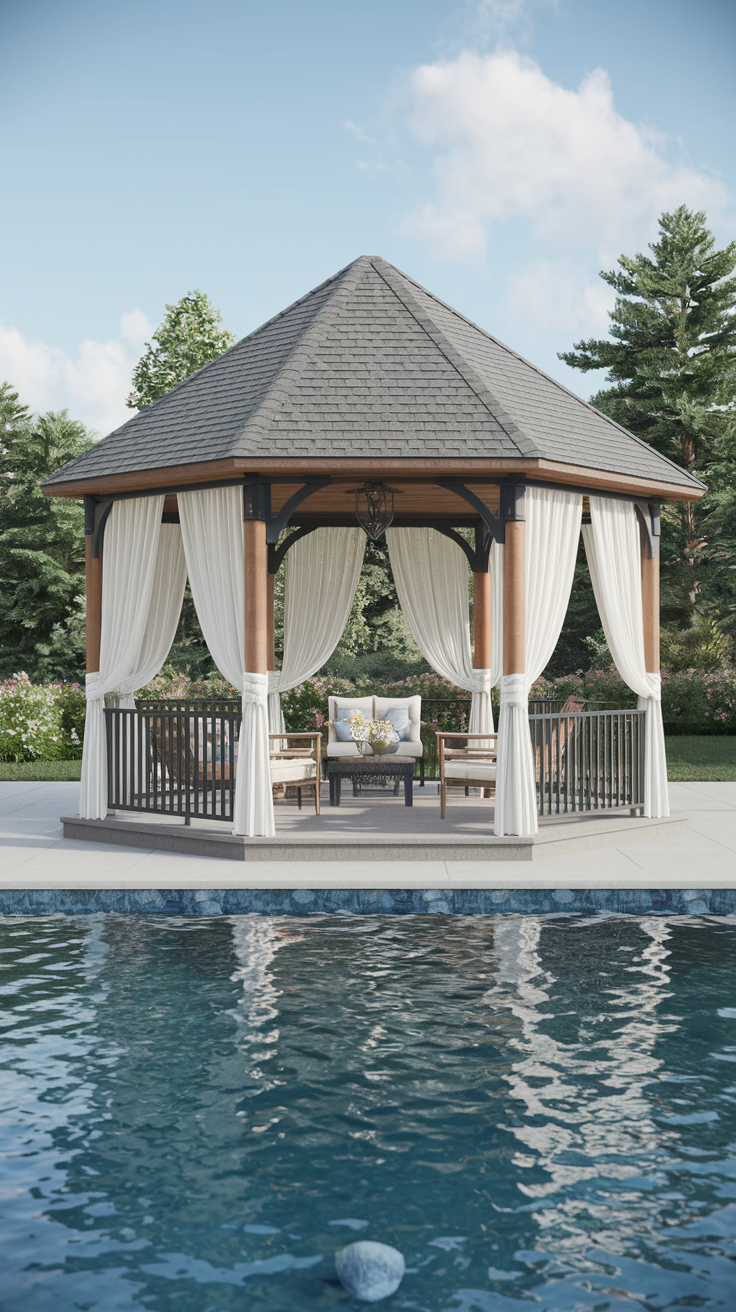 21 Pool Pavilion Ideas for Stylish Outdoor Living – Modern, Simple & Functional Designs
