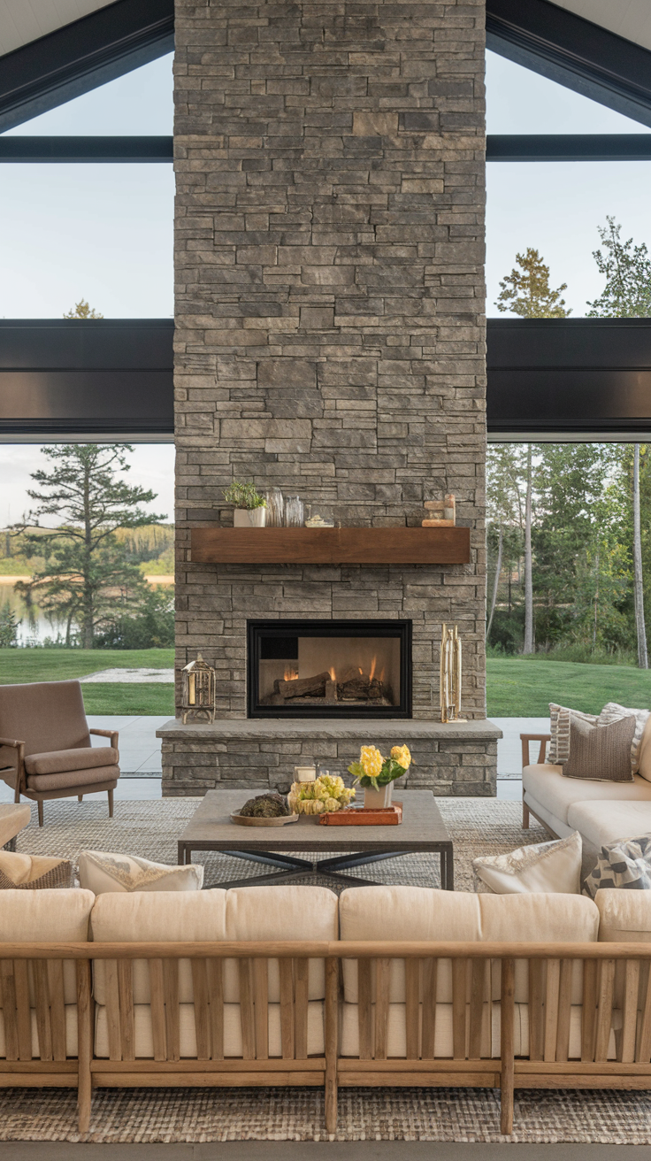 20 Indoor-Outdoor Living Room Ideas for a Seamless & Modern Space