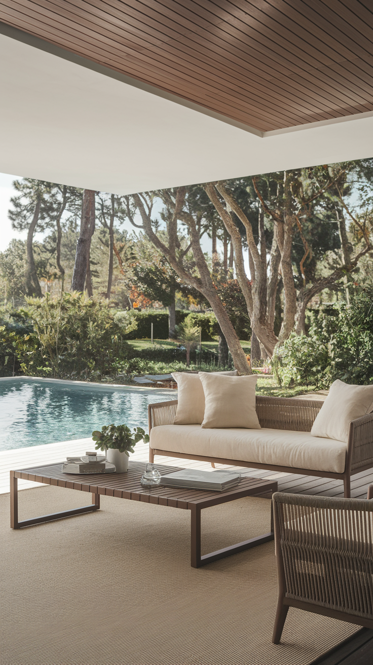 20 Indoor-Outdoor Living Room Ideas for a Seamless & Modern Space