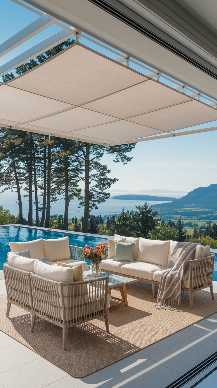 20 Stylish Sun Shades for Patio Ideas – Sail, Privacy Screens, Outdoor Curtains & More