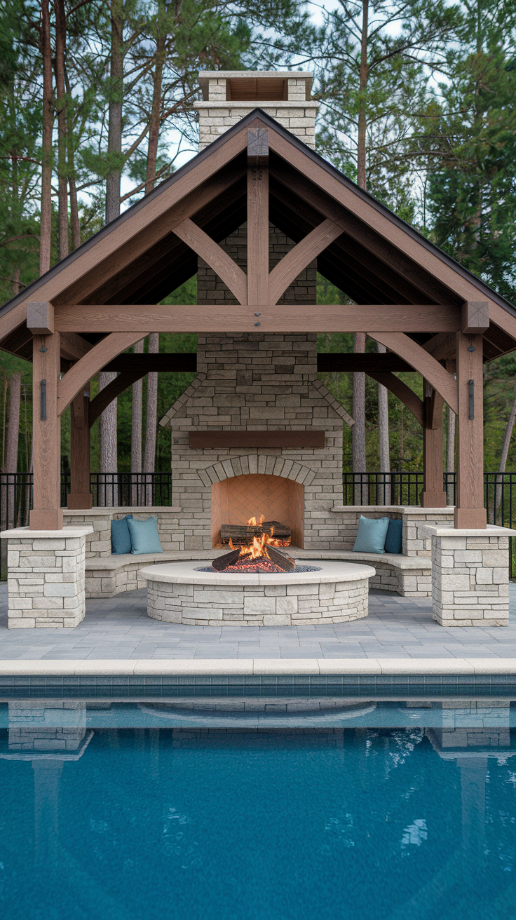 21 Pool Pavilion Ideas for Stylish Outdoor Living – Modern, Simple & Functional Designs