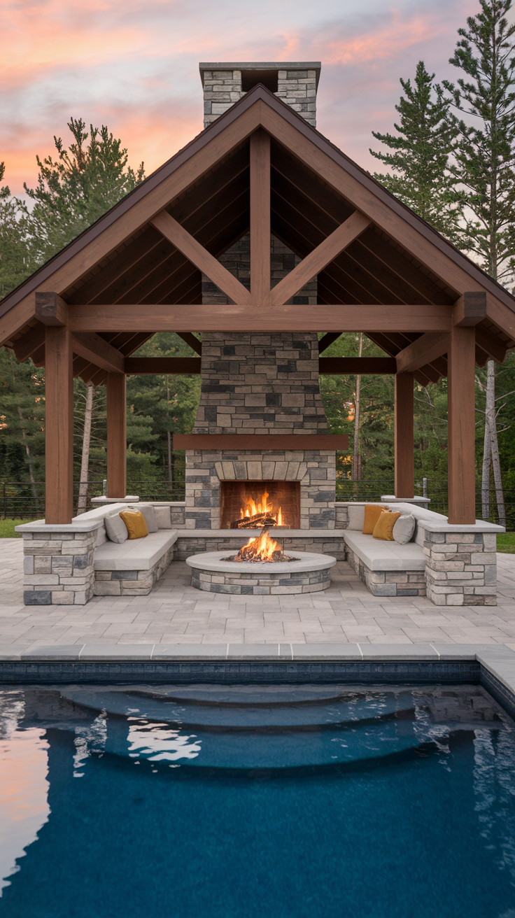 21 Pool Pavilion Ideas for Stylish Outdoor Living – Modern, Simple & Functional Designs