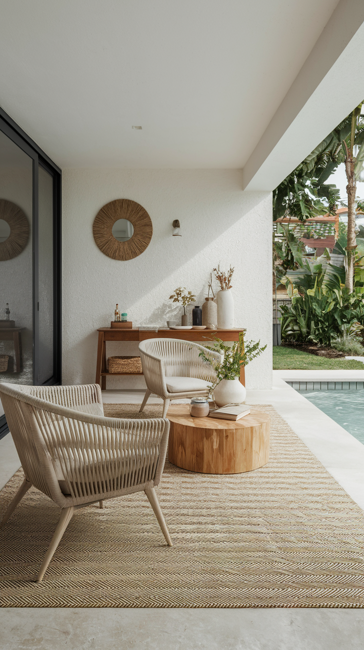 20 Indoor-Outdoor Living Room Ideas for a Seamless & Modern Space