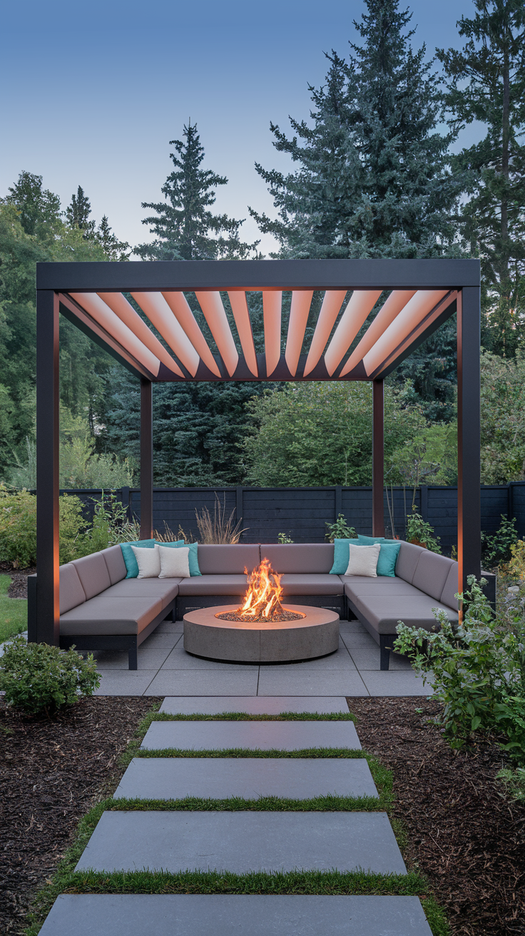 21 Outdoor Firepits Area Ideas for a Cozy and Stylish Backyard Setup