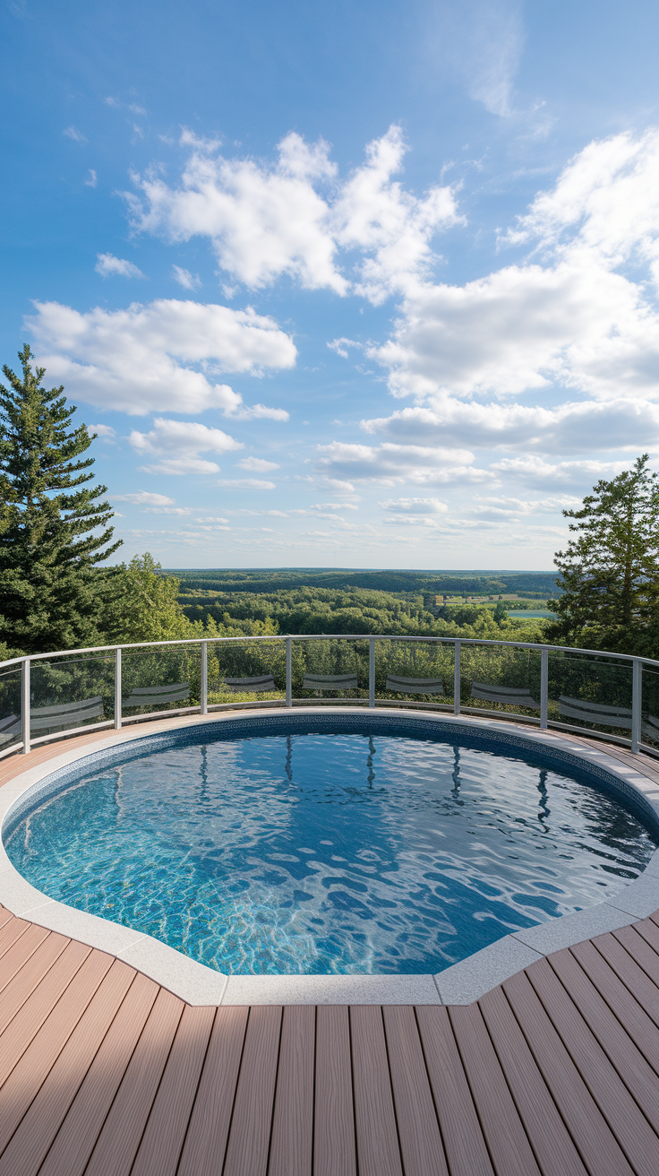 21 Deck Ideas for Above Ground Pools – Stylish, Functional & Budget-Friendly Designs