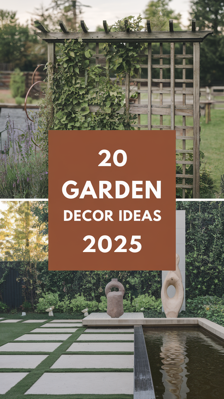20 Garden Decor Ideas 2025 – DIY, Outdoor, Patio & Backyard Decoration Tips