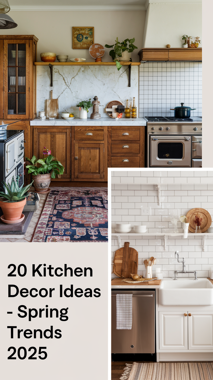 20 Kitchen Decor Ideas – Spring Trends 2025 for a Stylish and Functional Space