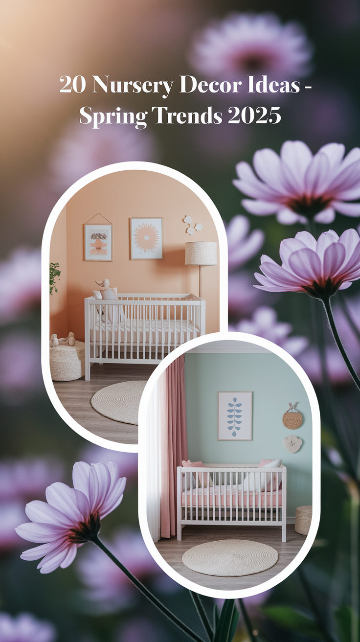 20 Nursery Decor Ideas - Spring Trends 2025 | Stylish & Functional Designs