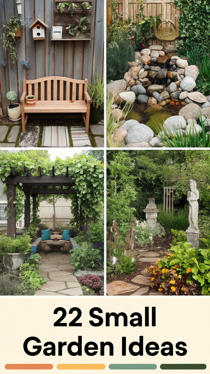 22 Small Garden Ideas – Easy, Modern & Low-Maintenance Designs for Any Space