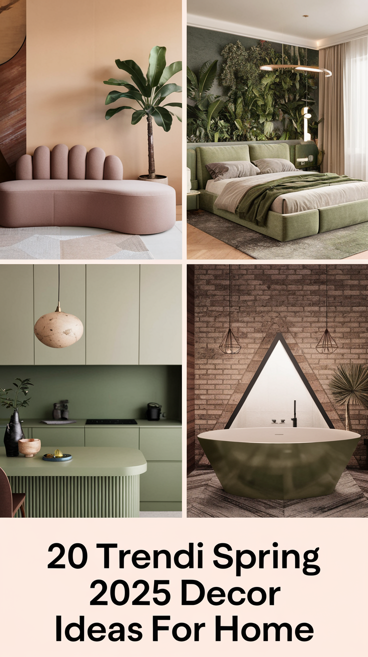 20 Trendi Spring 2025 Decor Ideas for Home – Stylish Updates for Every Room