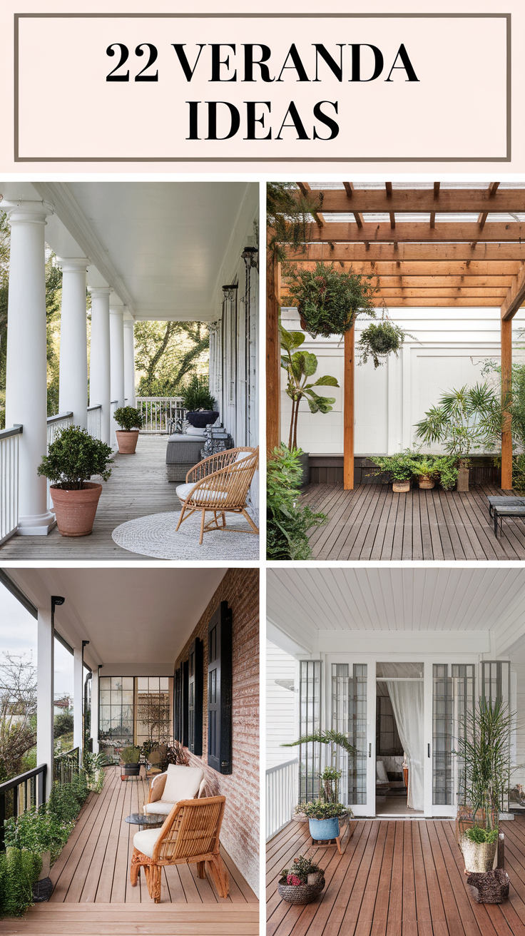 22 Best Veranda Ideas – Stylish Outdoor Spaces, Small Terraces & Modern Designs