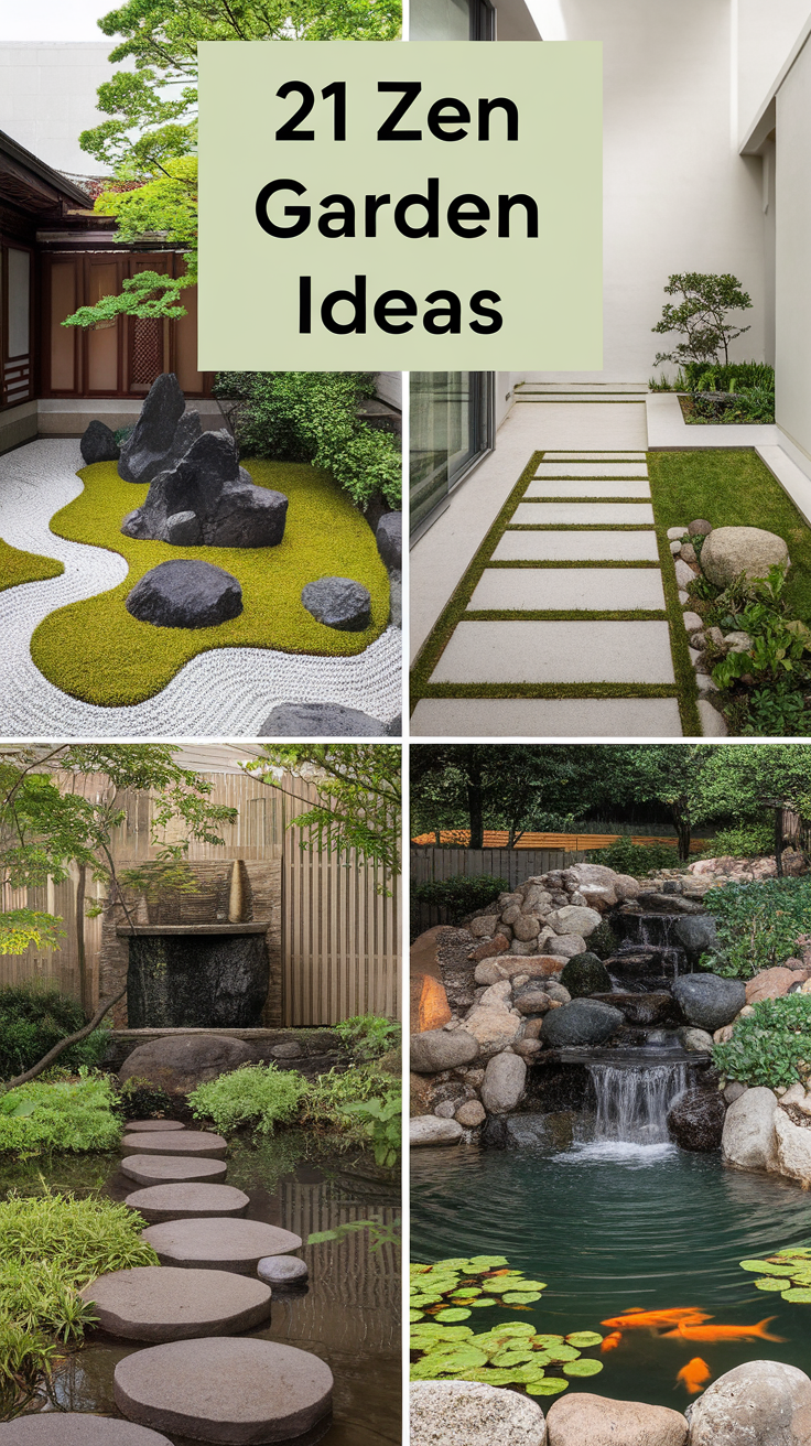 21 Zen Garden Ideas for Backyard, Indoor, and Small Spaces – Simple & Cozy Designs