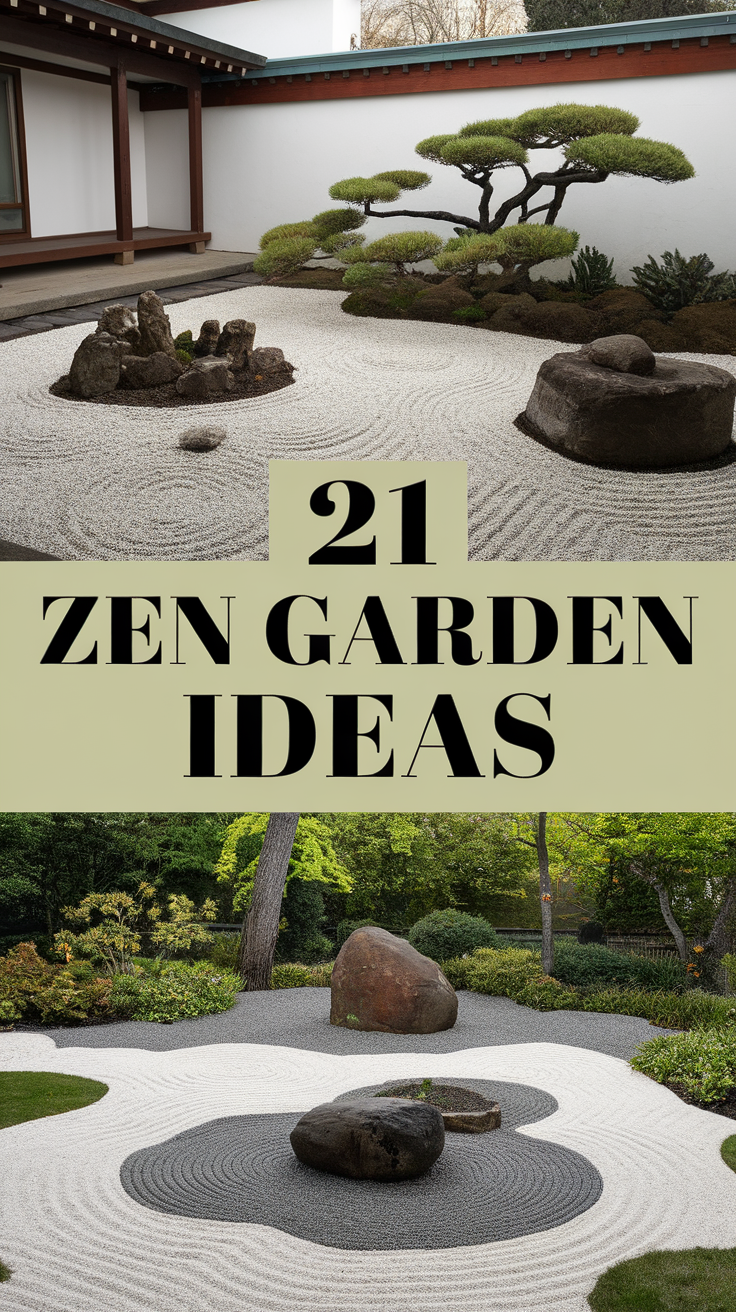 21 Zen Garden Ideas for Backyard, Indoor, and Small Spaces – Simple & Cozy Designs