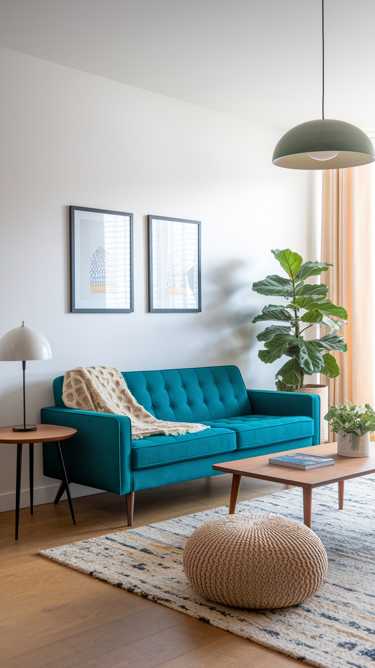 20 Mid Century Moderns Living Room Ideas for a Cozy, Boho, and Contemporary Space