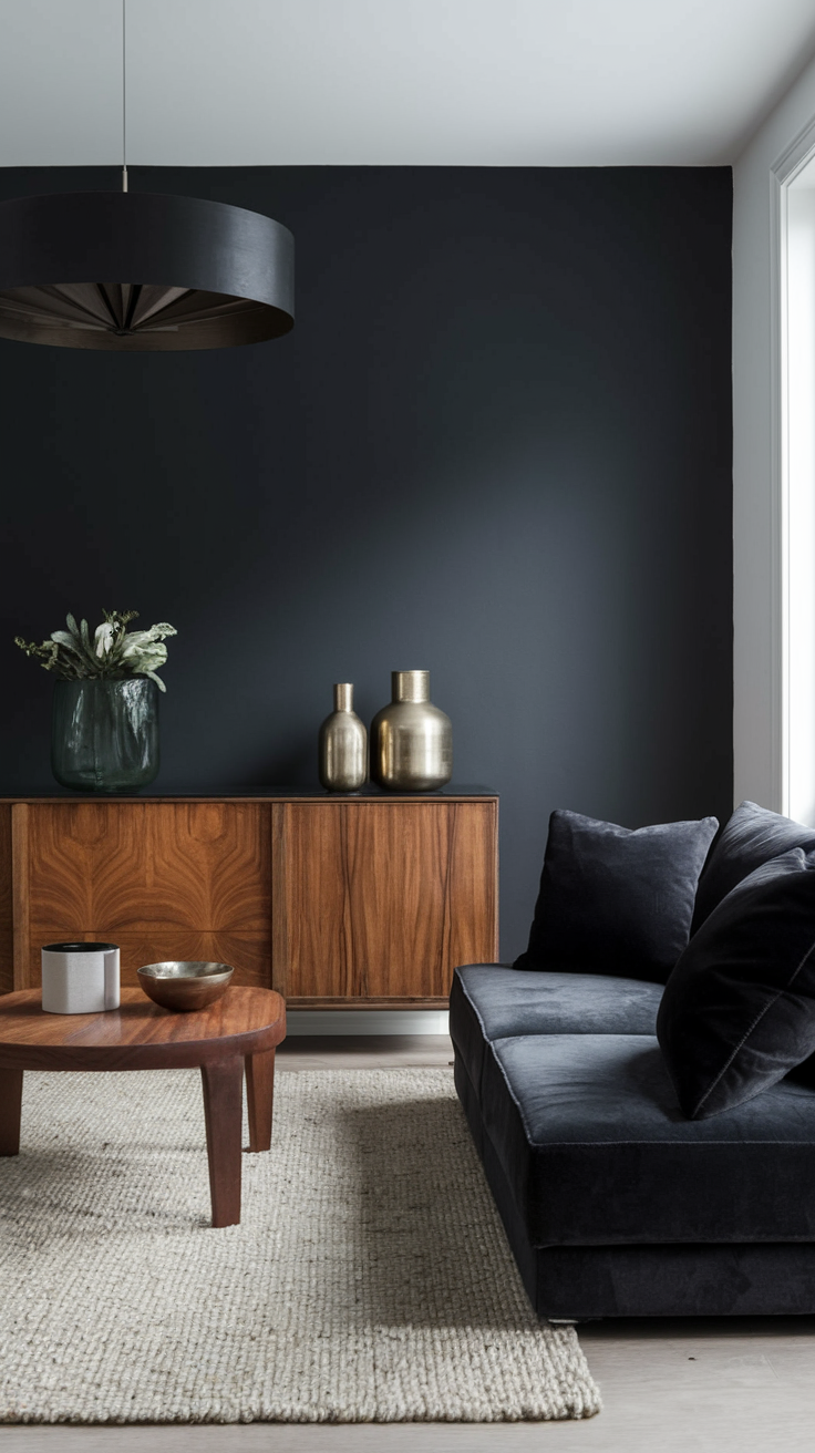 20 Moody Living Room Ideas for Modern, Rustic, and Cozy Dark-Inspired Interiors