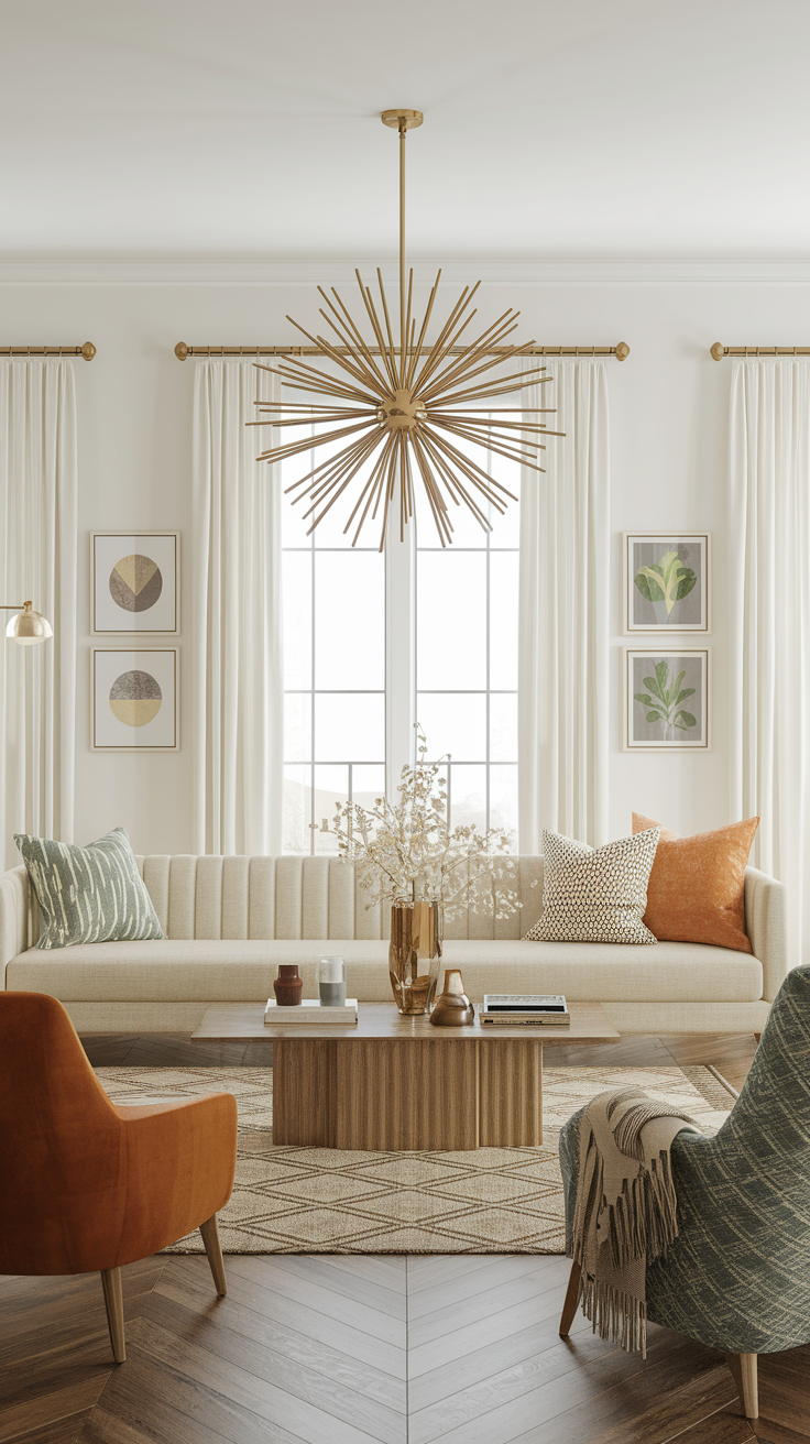 20 Mid Century Moderns Living Room Ideas for a Cozy, Boho, and Contemporary Space