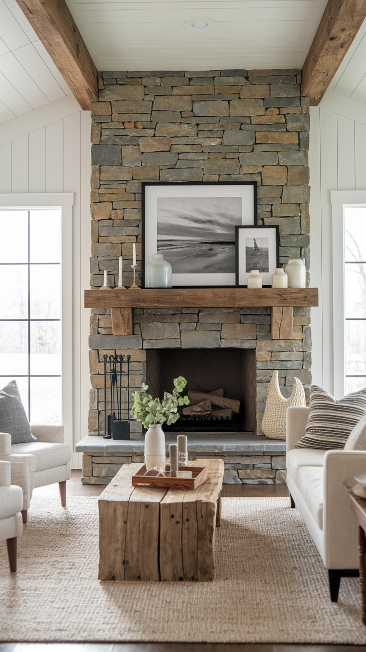 20 Farmhouses Living Room Ideas for a Cozy, Rustic, Modern, and Vintage-Inspired Home