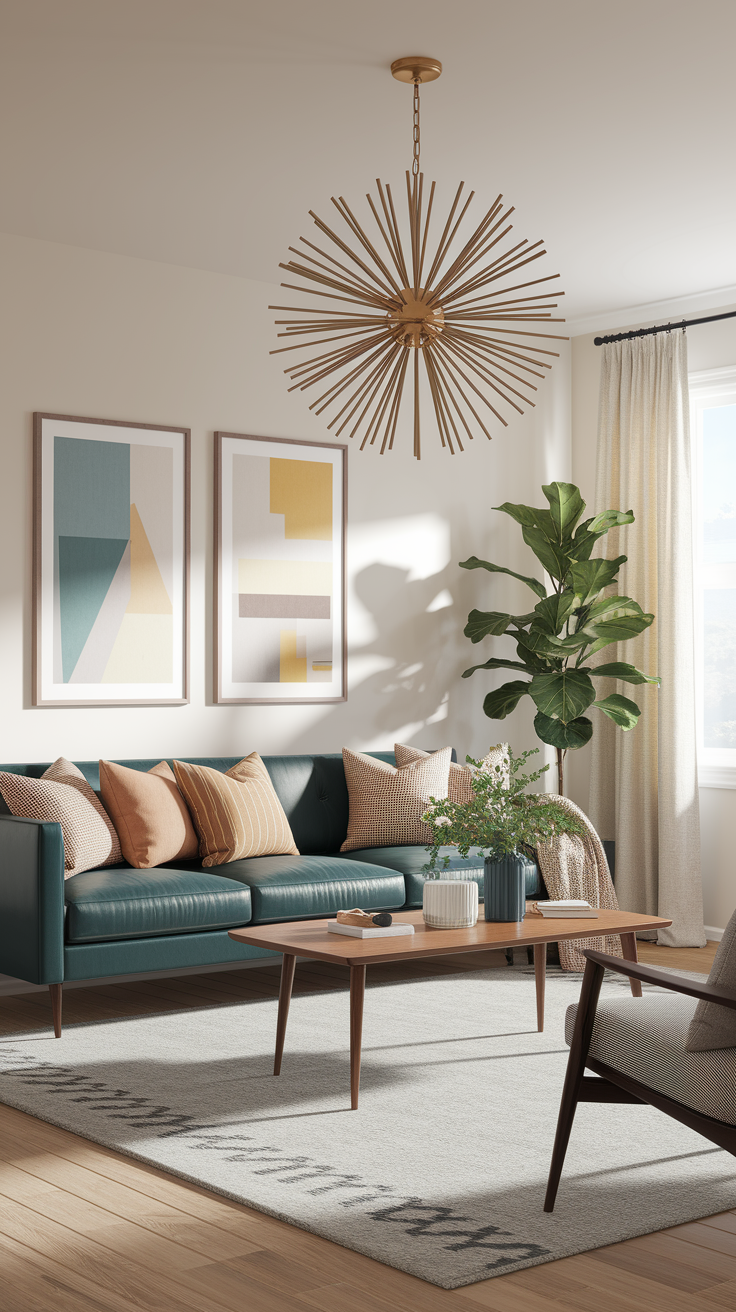 20 Mid Century Moderns Living Room Ideas for a Cozy, Boho, and Contemporary Space