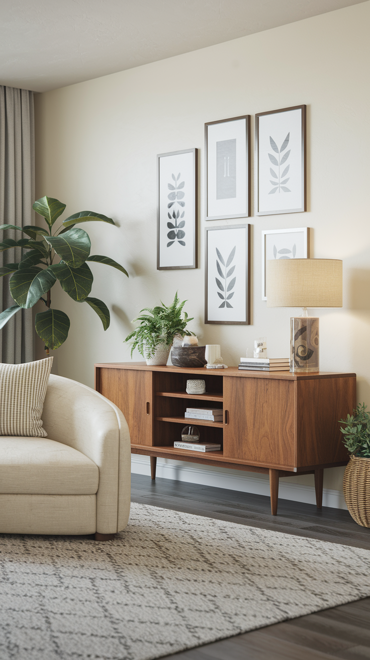 20 Mid Century Moderns Living Room Ideas for a Cozy, Boho, and Contemporary Space