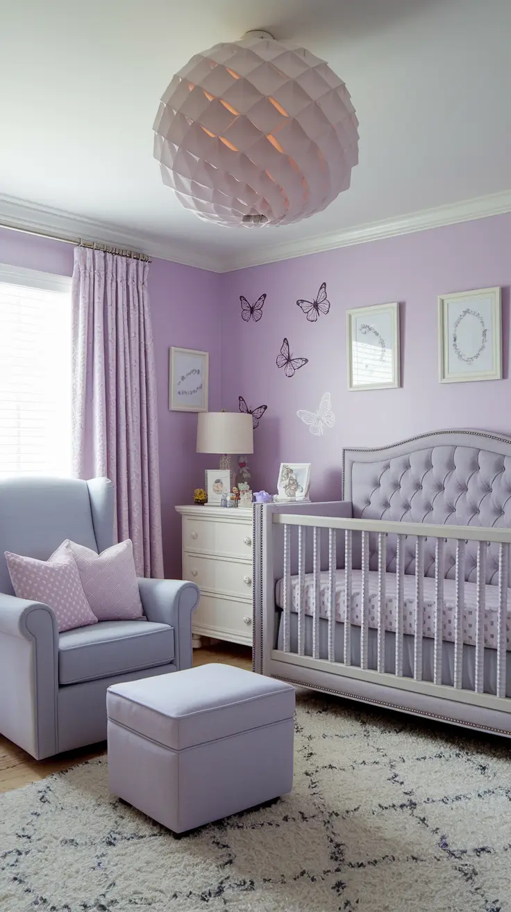 20 Beautiful Girls Nursery Ideas with Decor, Themes, Wallpaper & Pink Vintage Styles