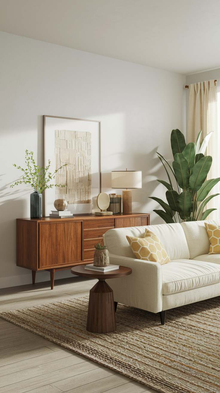 20 Mid Century Moderns Living Room Ideas for a Cozy, Boho, and Contemporary Space