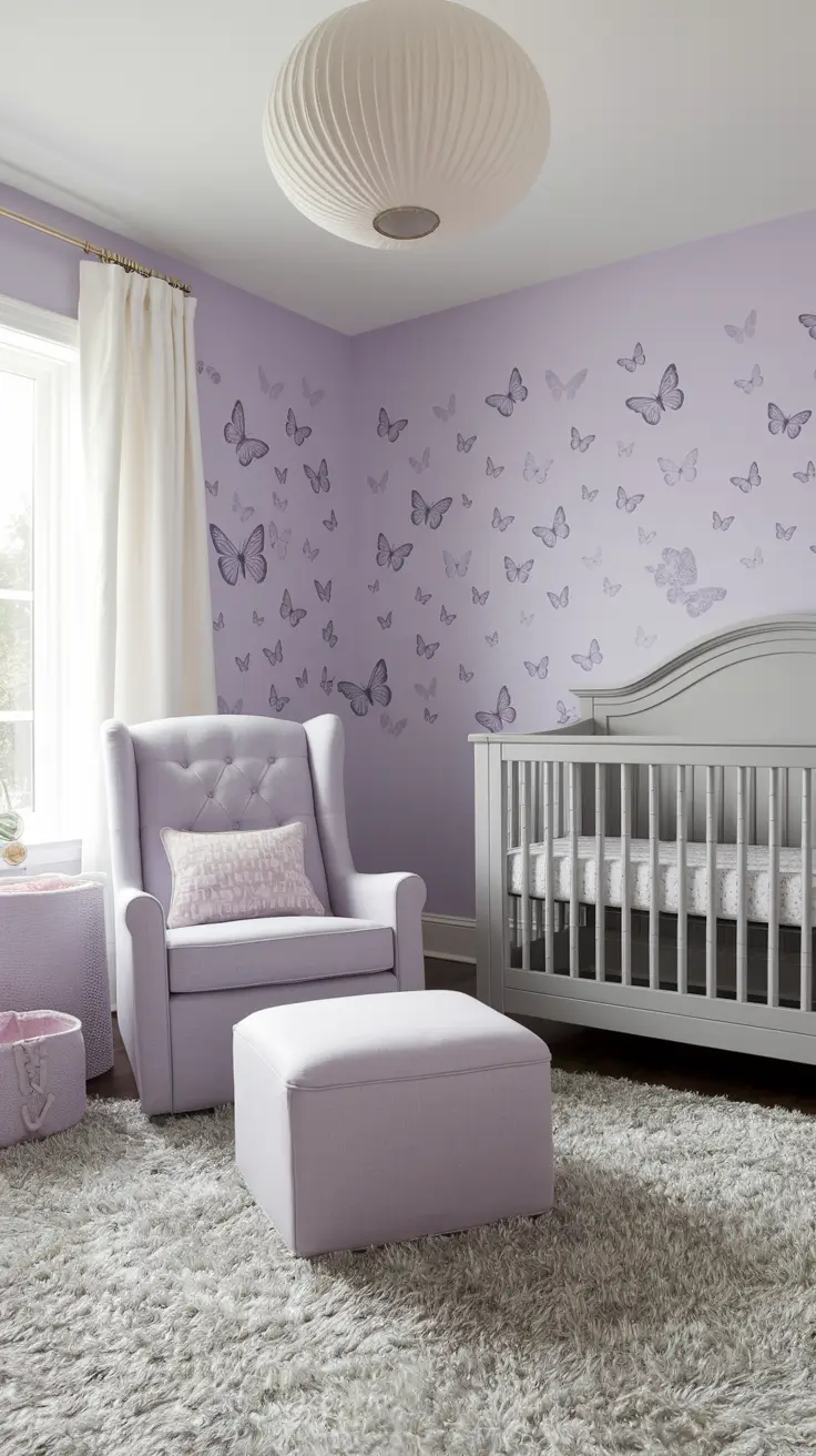 20 Beautiful Girls Nursery Ideas with Decor, Themes, Wallpaper & Pink Vintage Styles