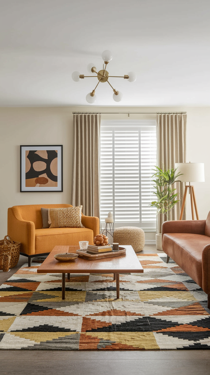 20 Mid Century Moderns Living Room Ideas for a Cozy, Boho, and Contemporary Space