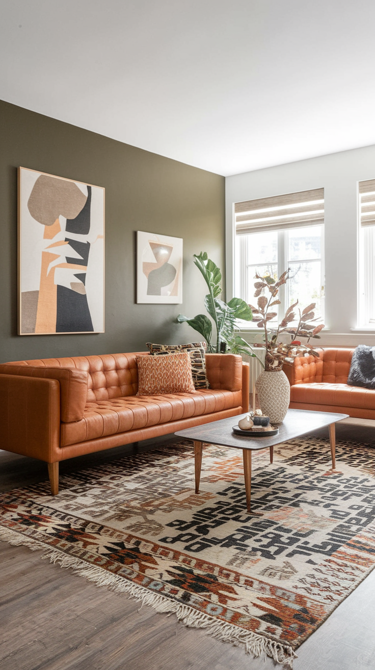 20 Mid Century Moderns Living Room Ideas for a Cozy, Boho, and Contemporary Space