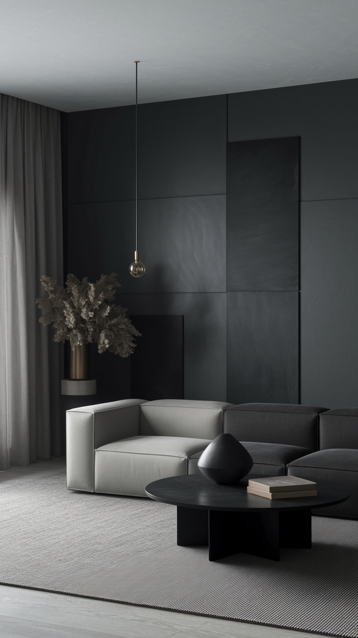 20 Moody Living Room Ideas for Modern, Rustic, and Cozy Dark-Inspired Interiors