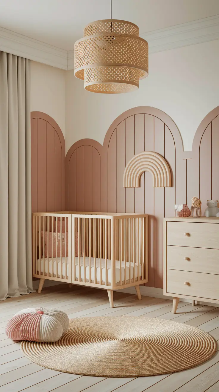 20 Beautiful Girls Nursery Ideas with Decor, Themes, Wallpaper & Pink Vintage Styles