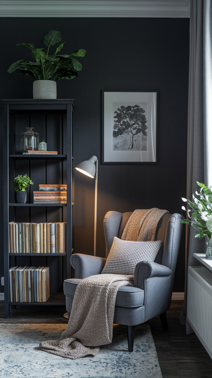 20 Moody Living Room Ideas for Modern, Rustic, and Cozy Dark-Inspired Interiors