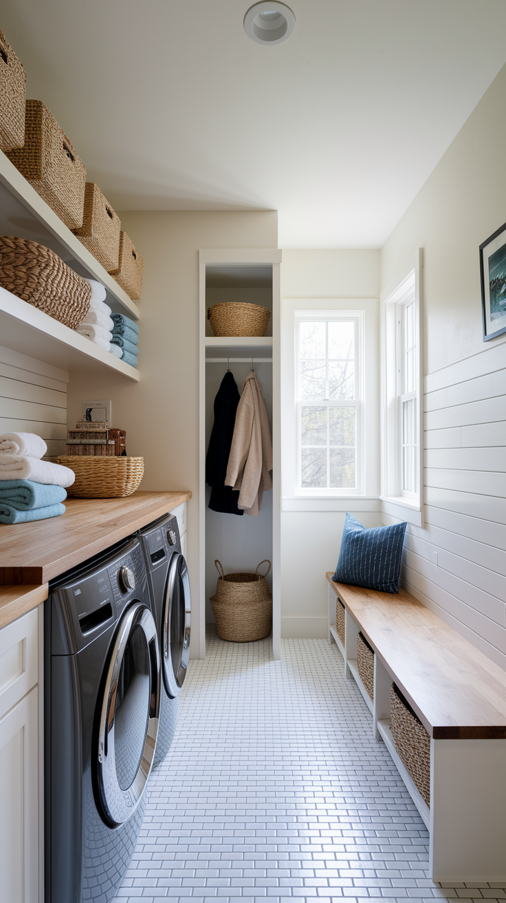 21 Best Mudroom Laundry Room Ideas for Smart Layouts, Combos, and Entryway Designs