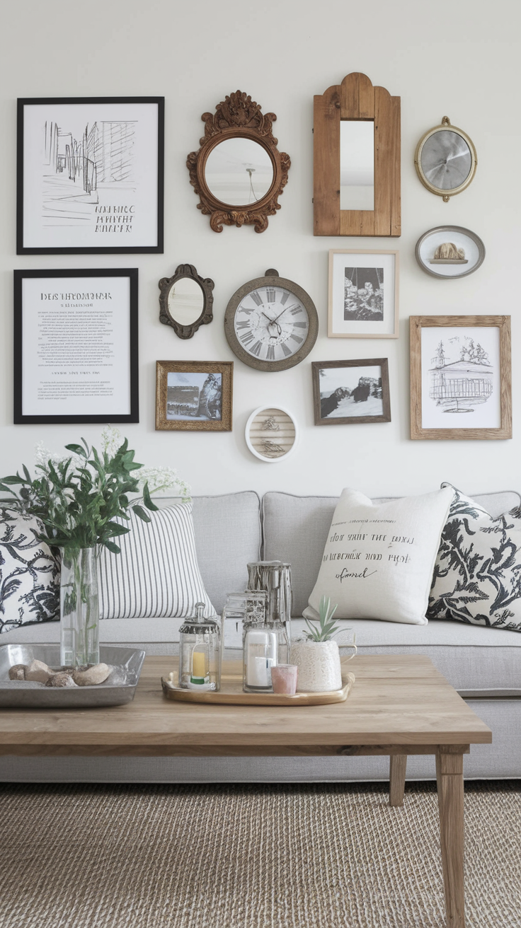 20 Farmhouses Living Room Ideas for a Cozy, Rustic, Modern, and Vintage-Inspired Home