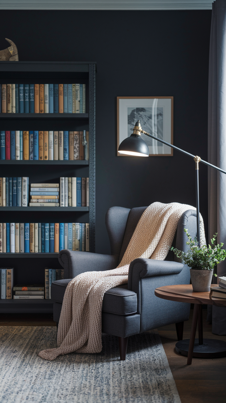 20 Moody Living Room Ideas for Modern, Rustic, and Cozy Dark-Inspired Interiors