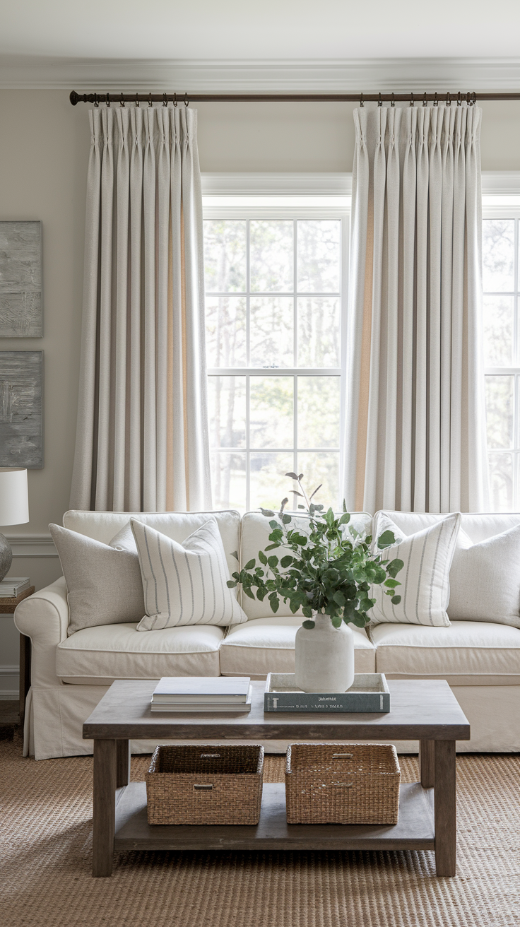 20 Farmhouses Living Room Ideas for a Cozy, Rustic, Modern, and Vintage-Inspired Home